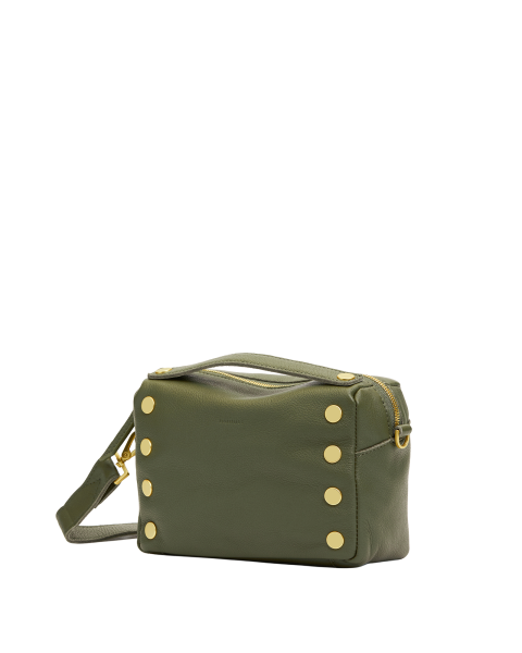 Evan Crossbody | Olive/Brushed Gold | Sml