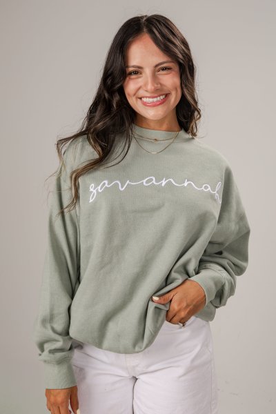 Savannah Sage Relaxed Pullover