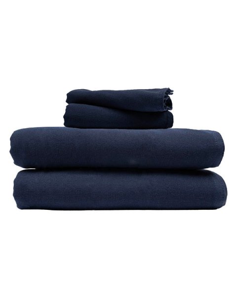 Terra Fringeless XL Bath Bundle - Navy