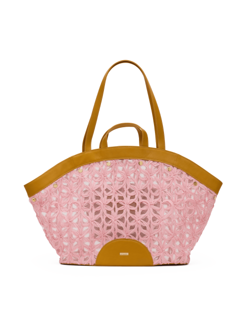 Shelley Resort Tote | Huntington Garden/Gold