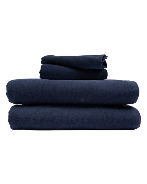 Terra Fringeless XL Bath Bundle - Navy