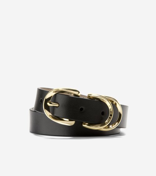 Women's 25MM Slim Double Loop Belt
